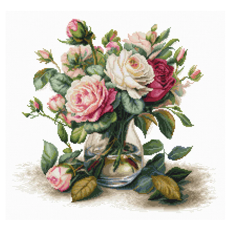 (image for) Vase With Roses